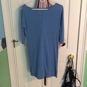 Lilly Pulitzer Cropped Sleeve light blue Dress